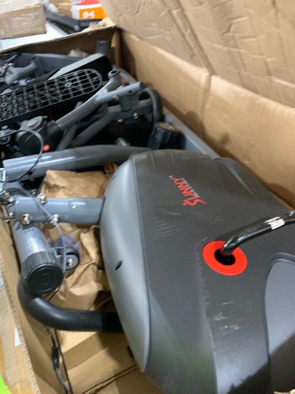 Photo 1 of Sunny Health & Fitness Elliptical Recumbent Cardio Bike, Cross Trainer Cycle for Indoor Arm/Leg Home Exercise, Dual Stationary Handlebars Plus Easy Access Seat for Adults & Seniors w/App Connection