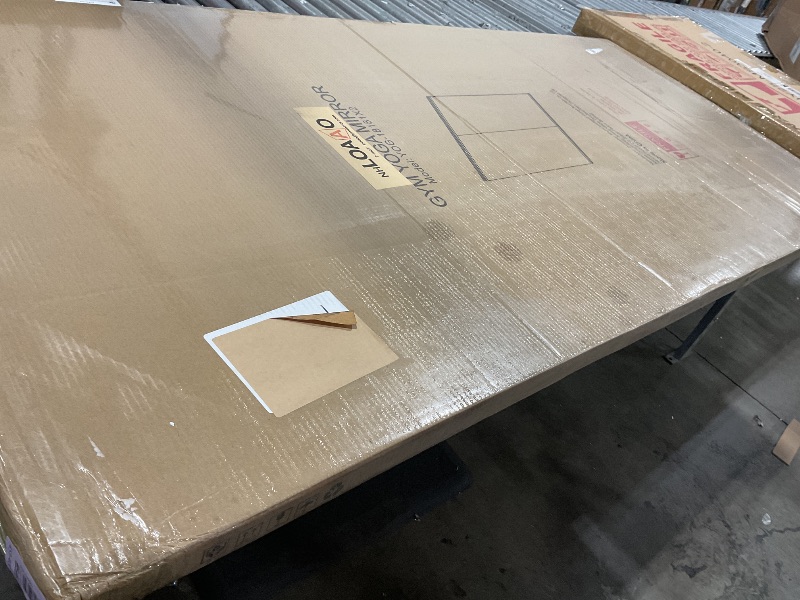 Photo 1 of MINOR DAMAGE ON PRODUCT***************LOAAO Home Gym Mirror, 72"x32"-2 PCS Gym Mirrors for Wall, Frameless, Tempered Glass, Large Workout Mirrors for Home Gym, Dance Studio, Yoga Room, Garage Gym