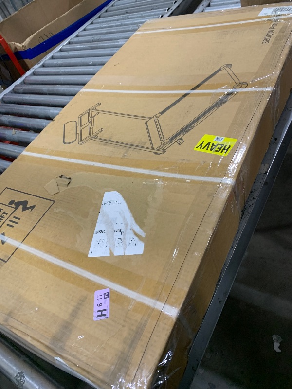 Photo 1 of HevGlrm Walking Pad Treadmill with Incline, 2026 Upgrade Portable Treadmill with Handles for Home Small, 3.5HP Small Walking Pad with Handle Bar, 0.6-10.0MPH, 400LBS