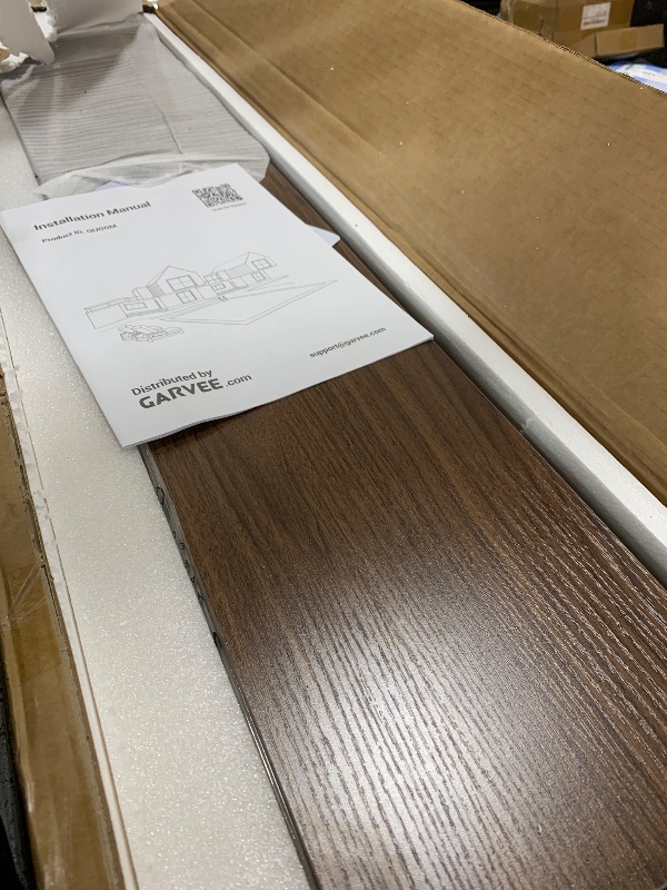 Photo 1 of GarveeHome Queen Size Wood Platform Bed Frame,Wooden Bed Frame Without Headboard, Wood Slat Support,No Box Spring Needed, Easy Assembly