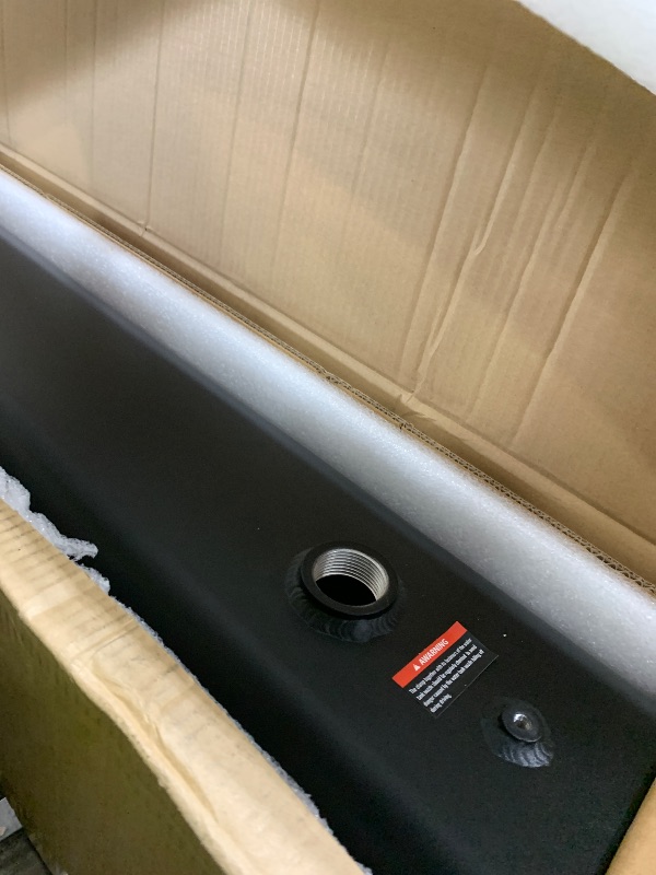 Photo 1 of VEVOR Pressurized Water Tank, 8 Gal, Lightweight Aluminum Metal,Multi-Dispensing Outdoor Roof Rack Water Tank with 2 Splash-Guard Panels,Versatile Nozzle with Pressurization Port,Fit for Trunks