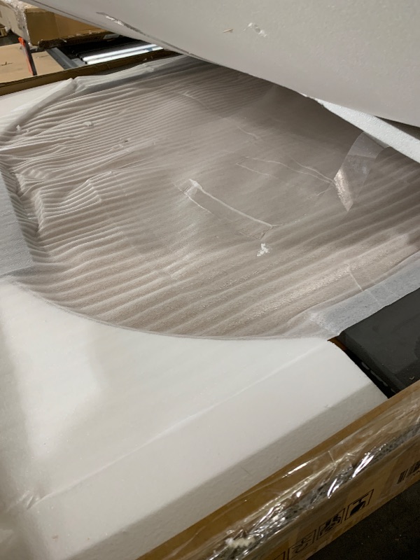 Photo 1 of Casaphoria 42" Round Dining Table, Modern Kitchen Table for 4, Scratch-Resistant Top & Cross Arched Legs, Farmhouse Dinner Table for Living Room, Kitchen, Bar, Easy Assembly, Oak