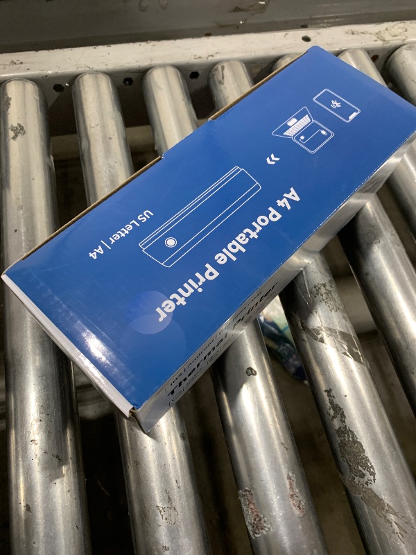 Photo 1 of NDYIN Portable Printers Wireless for Travel, N80 Wireless Thermal Printer Bluetooth Inkless Printer Support 8.5" X 11" US Letter & A4, Compatible with iOS, Android, Laptop