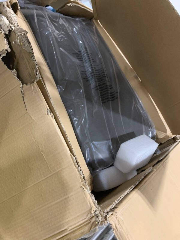 Photo 1 of 3 Position Bariatric Geri Chair - Extra Wide Charcoal Medical Recliner Chairs for Elderly with Meal Tray for Home and Hospital - 500 Pound Weight Capacity - Reclining Medical Chair