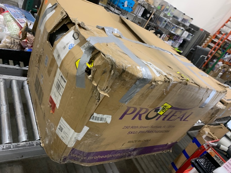 Photo 1 of 3 Position Bariatric Geri Chair - Extra Wide Charcoal Medical Recliner Chairs for Elderly with Meal Tray for Home and Hospital - 500 Pound Weight Capacity - Reclining Medical Chair