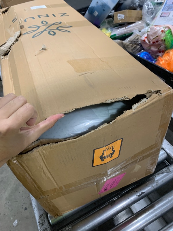 Photo 1 of Zinus 12 Inch King Green Tea Memory Foam Mattress [New Version], Fiberglass Free, Medium Firm Feel, Zoned Pressure Relief, Certified Safe Foams & Fabric, Mattress in A Box