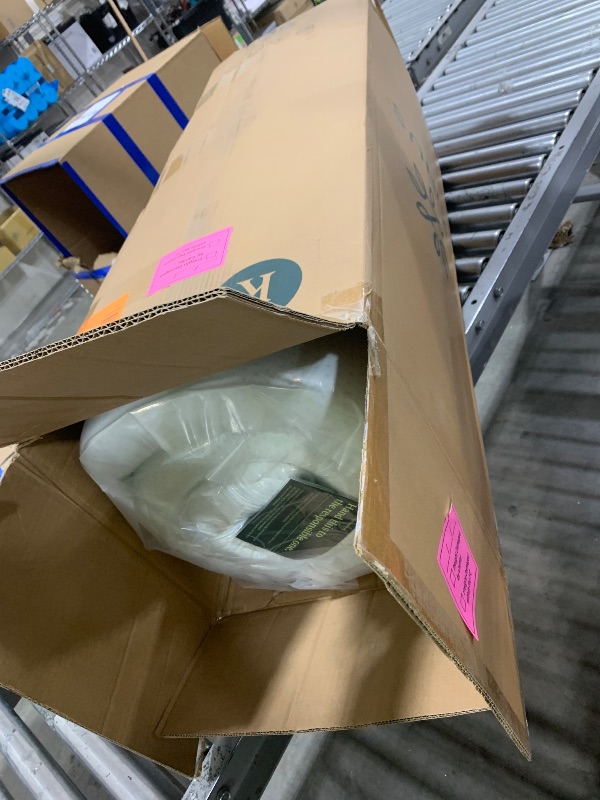 Photo 1 of Zinus 12 Inch King Green Tea Memory Foam Mattress [New Version], Fiberglass Free, Medium Firm Feel, Zoned Pressure Relief, Certified Safe Foams & Fabric, Mattress in A Box