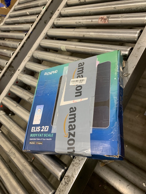 Photo 1 of RENPHO Scale for Body Weight, Smart Scale with BMI, Body Fat, Muscle Mass, Bluetooth, 13 Metrics with Large Display, Support App Connection, Black, Elis 2X