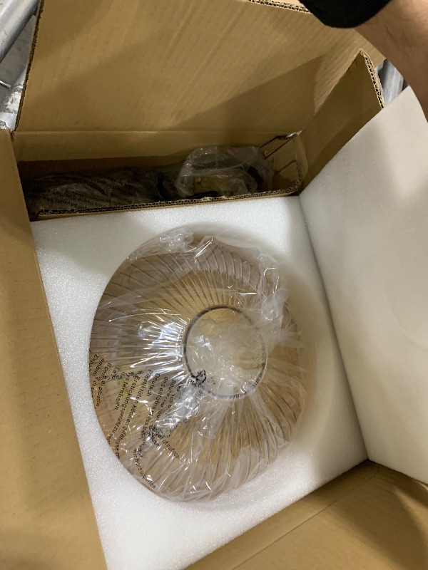 Photo 1 of KCO Lighting Modern Gold Globe Pendant Lamp 1-Light Mid Century Antique Brass Dining Pendant Light Amber Glass Farmhouse Pendant Lighting Adjustable Large Vintage Hanging Ceiling Pendant Light