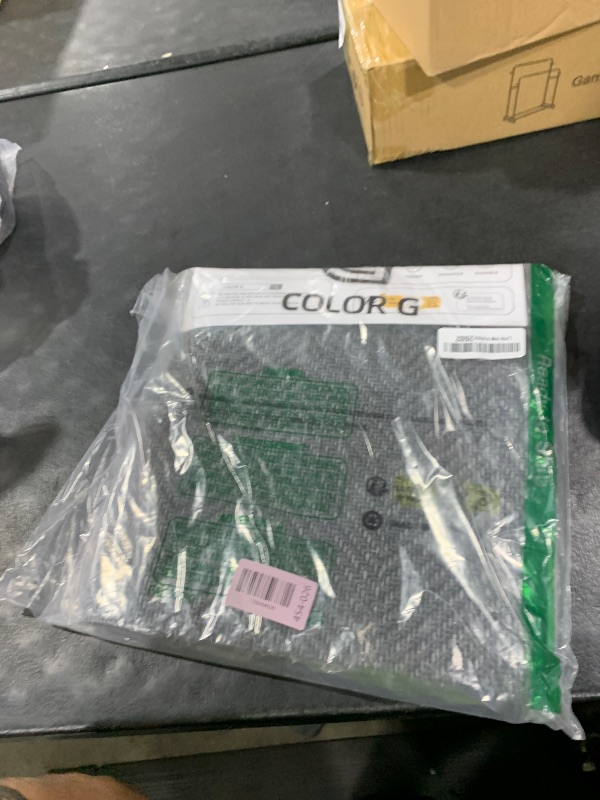 Photo 1 of Color&Geometry Ultra Thin Indoor Door Mat 24"x36", Machine Washable Front Door Mat Non Slip, Low Profile Entrance Mat Indoor, Absorbent Carpet for Inside, Entry, Entryway, Dark Grey (FOLD)