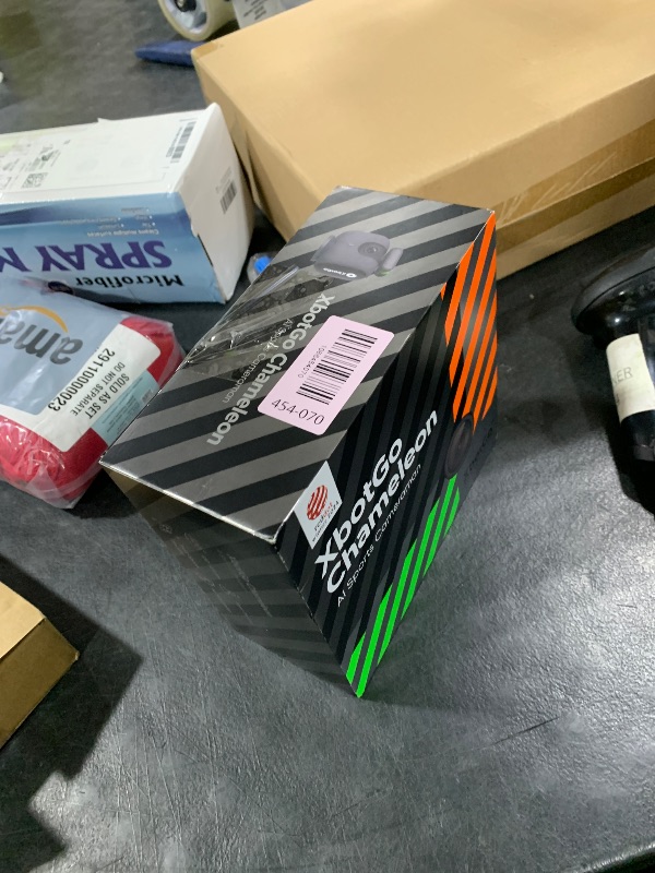 Photo 1 of XbotGo Chameleon AI Auto Sports Action Camera - 4K 60FPS Soccer Camera and Basketball Tracking Camera for Team Sports, Live Streaming, No Subscription, Works with iOS & Android (Lava Graphite)