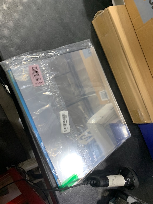 Photo 1 of **USED** Shiftshade Mirror Wall Parts,12X14 Inch Unbreakable Mirror Tiles for Bedroom Home Gym Door, Acrylic Mirror Full Body Shatterproof Mirror Stickers for Walls,Mirror Sheets (3pcs)