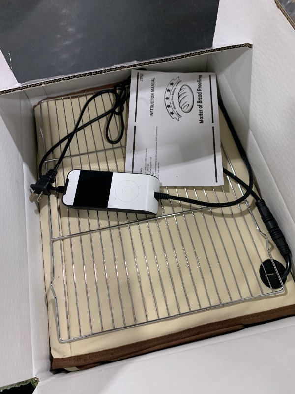 Photo 1 of GIYUDOT Folding Bread Proofing Box with 50-113? Temp Control & 48H Timer, Dough Proofer with Metal Rack, Humidor, Recipes, Ideal for Sourdough, Bread Baking, Pizza, Yogurt, Kombucha, Precise Control