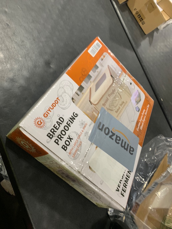 Photo 1 of GIYUDOT Folding Bread Proofing Box with 50-113? Temp Control & 48H Timer, Dough Proofer with Metal Rack, Humidor, Recipes, Ideal for Sourdough, Bread Baking, Pizza, Yogurt, Kombucha, Precise Control