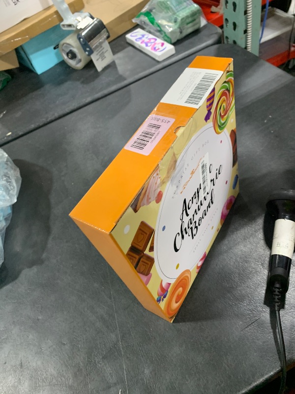 Photo 1 of 10" Acrylic Charcuterie Letters Fillable Tray, Reusable Alphabet Number Shaped Serving Plates for Charcuterie Board, Display Fruit, Candy, Cake, Party Decor, Birthday, Anniversary?I?