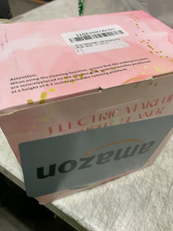 Photo 1 of Electric Makeup Brush Cleaner Machine with Automatic Cleaning and Drying Functions Portable Makeup Brush Cleaner for All Size of Makeup Brushes Gifts for Makeup Lovers