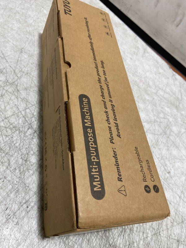 Photo 1 of TUYU Electric Spin Scrubber, Full-Body IPX7 Waterproof Bathroom Scrubber with Power LCD Display, Adjustable Extension Handle, Cordless Shower Cleaner Brush for Bathtub Kitchen Wall Cleaning