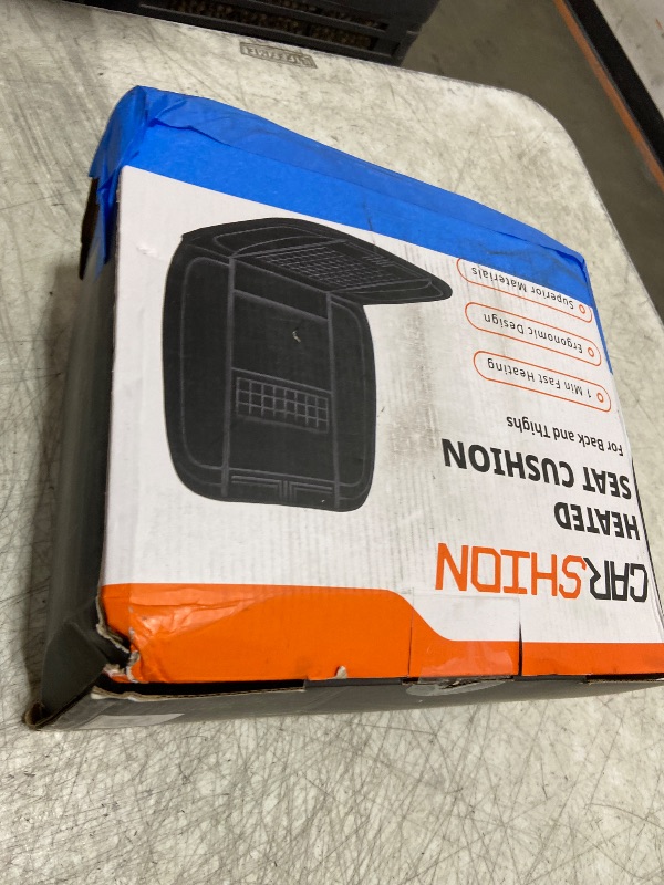 Photo 1 of CARSHION Heated Seat Cover 22“ Wide with Fast Heat Large Size Warmer for Winter