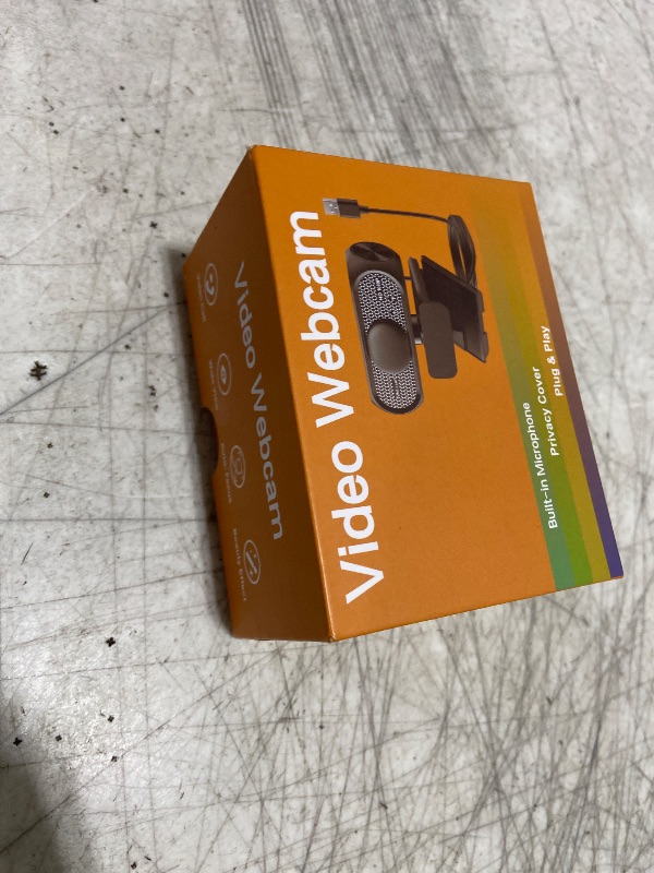 Photo 1 of Shcngqio 1080P HD Webcam with Microphone, Noise Cancellation, Privacy Cover, Wide-Angle Lens, Auto Light Correction, Plug & Play USB Webcam for Laptop, Desktop, PC, Mac, Zoom, Skype, Streaming (Black)