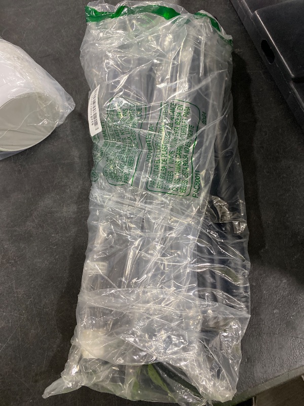 Photo 1 of 1” Diameter Curtain Rods Itself is 30 to144 inch 1 Pack Fit 30-142 inch, 66 to 120 inch Window with Heavy Duty Adjustable Rod Matte Black Splicing Metal Extra Long Curtain Rod for Windows