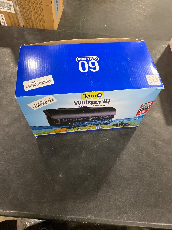 Photo 1 of Tetra Whisper IQ Power Filter 60 Gallons, 300 GPH, with Stay Clean Technology