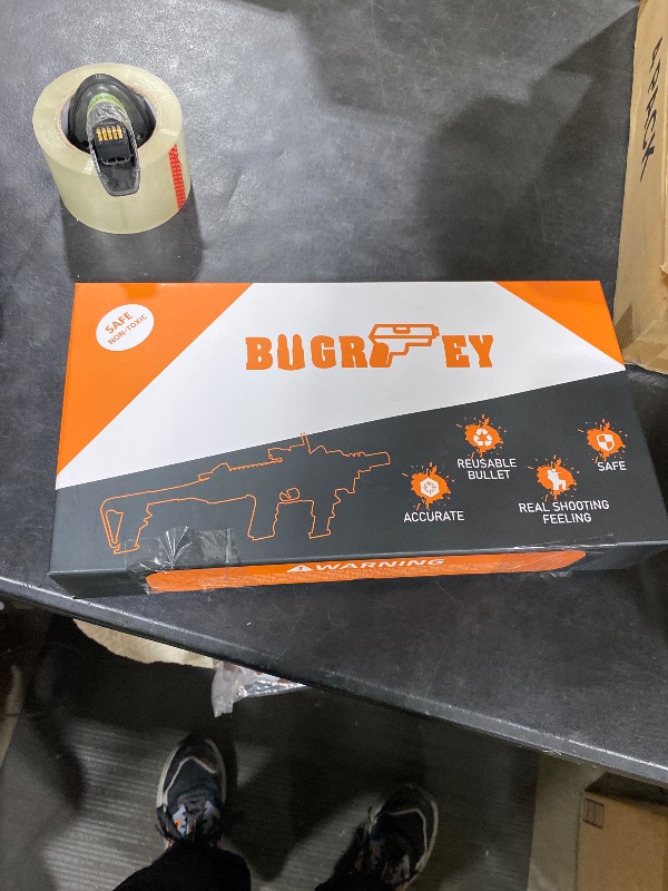 Photo 1 of Bugrtey Two Modes Toy Gun Shell Ejecting Rifle with 80 Soft Bullets 40 Shells 2 Clips Soft Bullet Toy Guns Outdoor Shooting Games Christmas Halloween Birthday Gifts