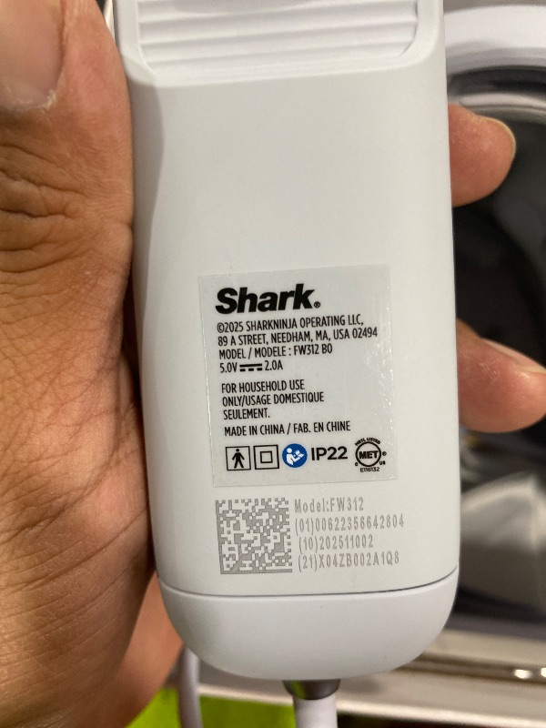 Photo 1 of Shark CryoGlow LED Face Mask with Under-Eye Cooling, Anti-Ageing & Blemish Repair, Red & Blue LED, Infrared Light Therapy, USB-C, Remote Control, Storage Bag, Blue Frost, FW312