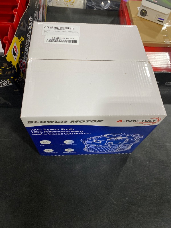 Photo 1 of AC Blower Motor Fan Replacement for Mercedes Benz C250 C300 C350 C63 AMG CLS400 CLS550 E250 E300 E350 E400 E550 GLK250 GLK350 SL400 SL450, HVAC Heater Blower Motor Assembly Front, 700277, 2128200708