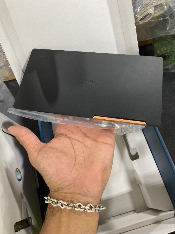 Photo 1 of Linkind TV Backlight, HDMI 2.1 Sync Box with AI LumiSync Technology, Supports 8K@60Hz, Cuttable LED Backlights Sync to Screen for 27-90 inch TVs