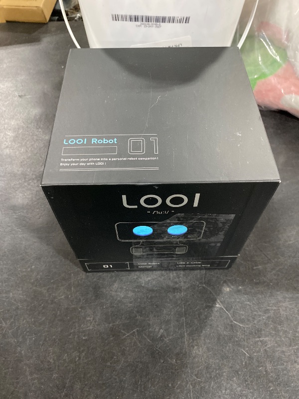 Photo 1 of LOOI Robot-Starlight White¨CAI Desktop Robot Companion,ChatGPT Voice Interaction,Visual Understanding,Personality&Memory,10W Wireless Charging,Tech&Gadget Gift,Electronic pets,Toy,Geek,Desktop Setup