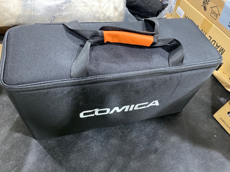 Photo 1 of COMICA Seekcom S1 Wireless Intercom Headset System, 2.4GHz Full-Duplex Communication Headsets with 500m/1640ft Range, Noise Reduction, One-Key Broadcasting & Talk Modes for Live Show, Events (5 Sets)
