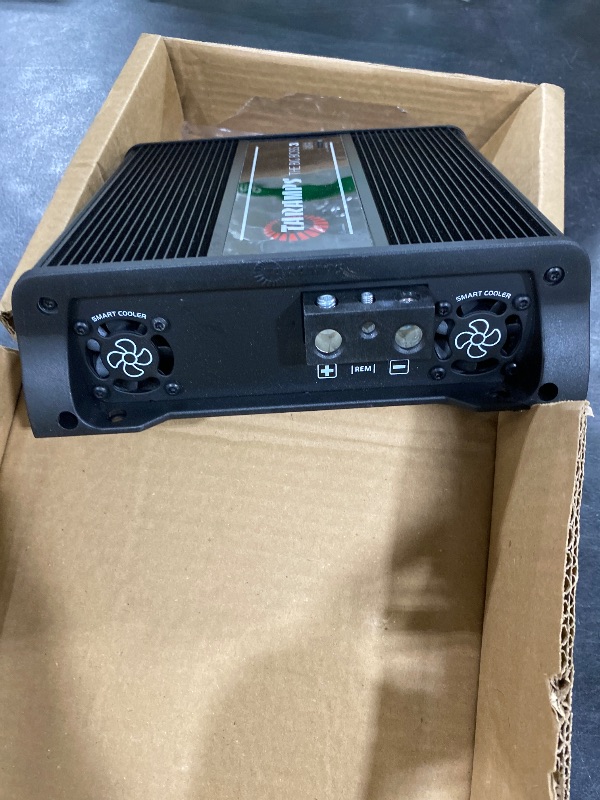 Photo 1 of Taramps The Big Boss 3 Bass Black Amplifier 3000 Watts RMS 0.5 to 2 Ohms Multi Impedance, Amp Class D Monoblock, 108 RGB Effects, Crossover, Bass Boost, Car Audio System, Automatic Impedance, Smart 3k