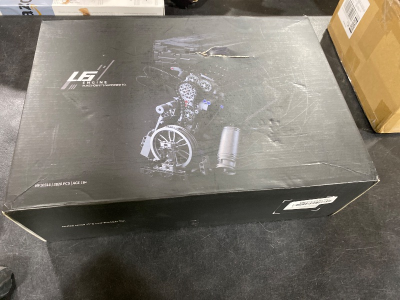 Photo 1 of Nifeliz L6 Engine Building Set, Advanced Collector’s Engine Model Toy, Physical Science Educational Toy for Adults, Home or Office Display (2,820PCS, NF10316)
