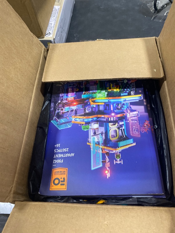 Photo 1 of FUNWHOLE Cyberpunk Mansion Lighting Building-Bricks Set
