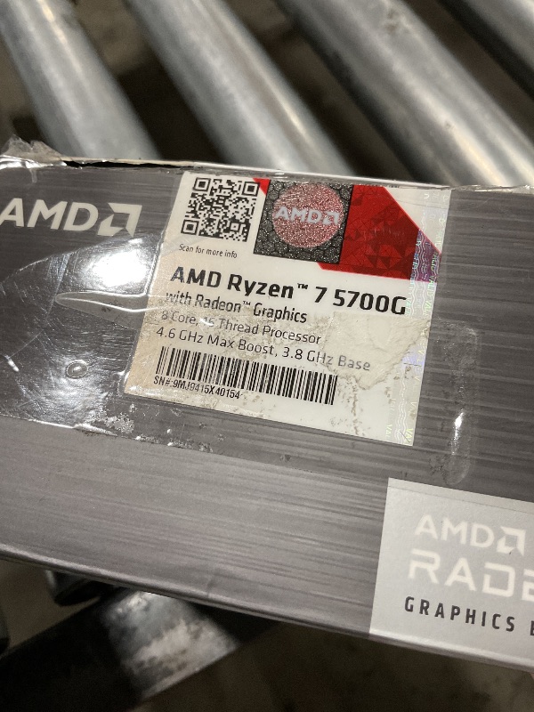 Photo 1 of AMD Ryzen 7 5700G 8-Core Desktop Processor