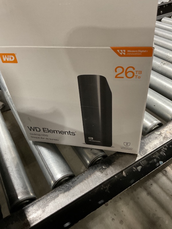 Photo 1 of Western Digital 26TB Elements External Hard Drive