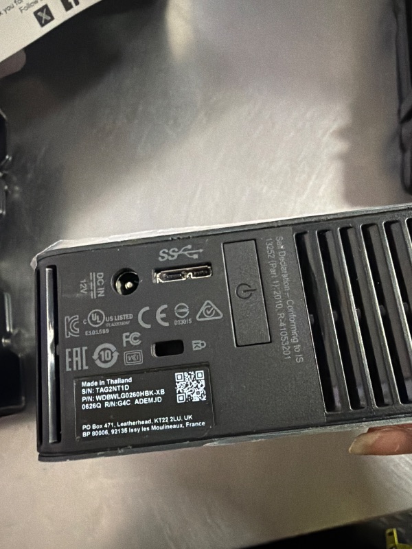 Photo 1 of Western Digital 26TB Elements External Hard Drive