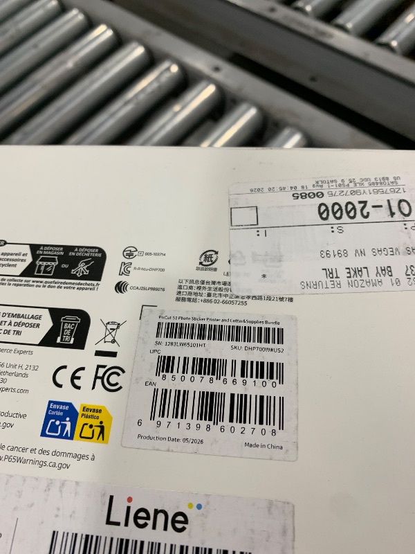 Photo 1 of Liene PixCut S1 Inspire Kit - All-in-One Color Sticker Printer & Cutting Machine, Thermal Dye-Sublimation Photo Printer, 300 DPI, Color Label Maker with 180 Sheets (36 Photo + 144 Sticker Paper)