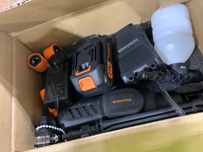 Photo 1 of Flouritech Cordless Pressure Washer, 900PSI