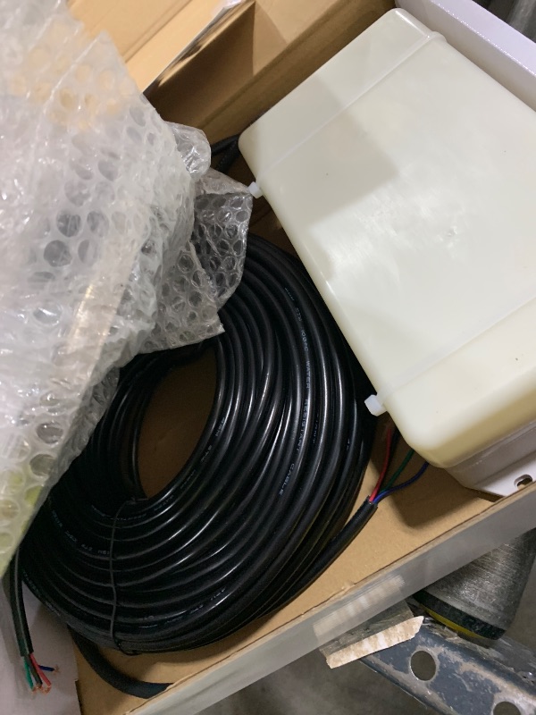 Photo 1 of Poolexa 10" LED Pool Light - Stainless Steel, 150ft Cord, RGB Controller