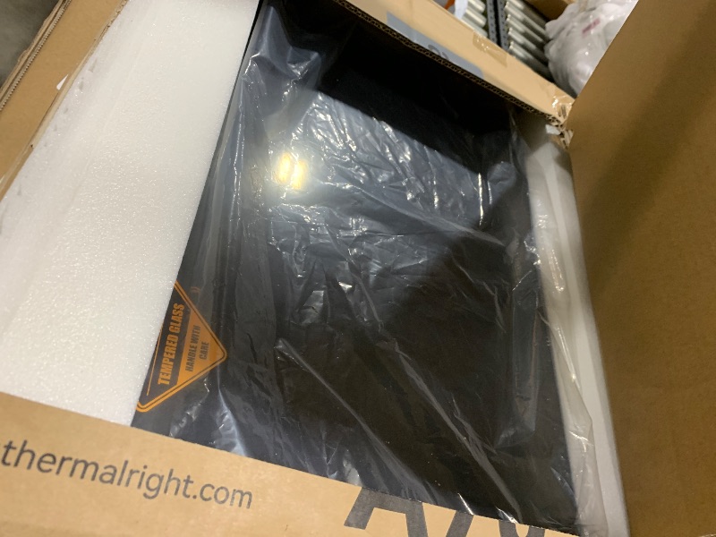 Photo 1 of Thermalright A70ATX Gaming Case Three-Sided Pillar-Free Panoramic Glass Panel ?Type-C Port mid-Tower Computer case Tool-Free Quick-Release Vertical GPU Bracket Anti-Drop Design, Black