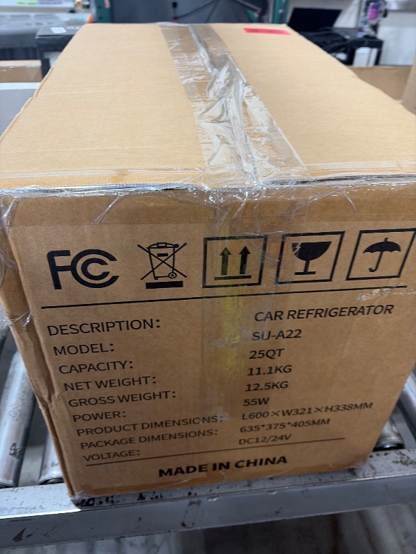 Photo 1 of Aeitto 25 Quart Car Refrigerator
