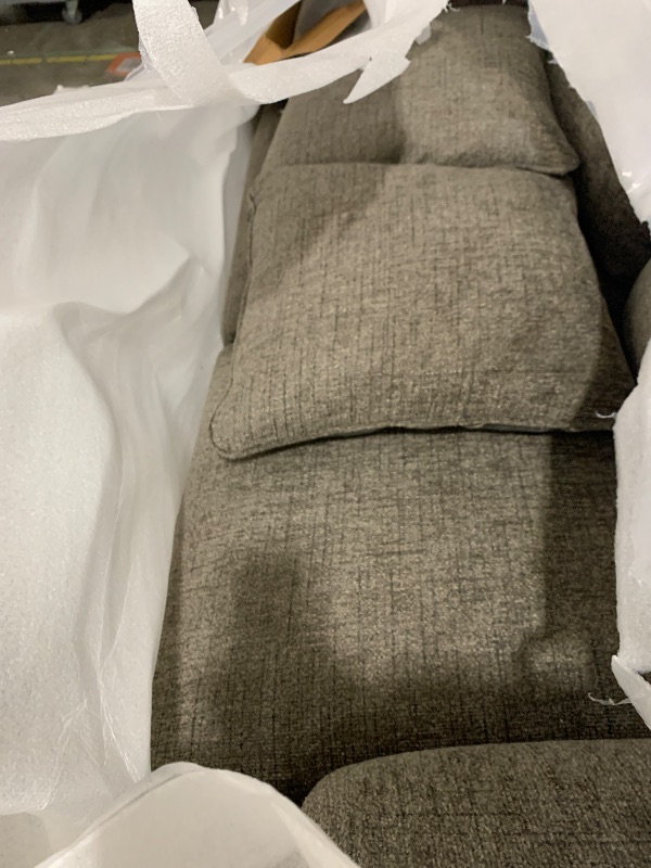 Photo 1 of Signature Design by Ashley Loveseat Sofa, Brown Chenille