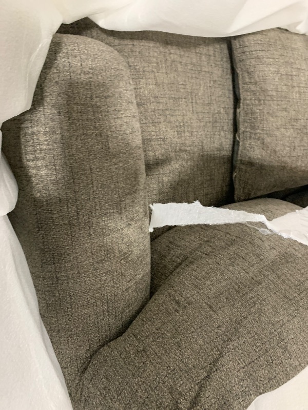 Photo 1 of Signature Design by Ashley Loveseat Sofa, Brown Chenille