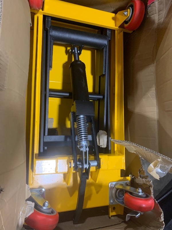 Photo 1 of FORGLO Hydraulic Lift Table Cart - 770 lbs Capacity, 59'' Max Lift