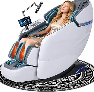 Photo 1 of This KTENTITO massage chair offers a full-body experience with zero gravity, Shiatsu massage, heating, and hands-free phone controls. Check it out on Amazon now!