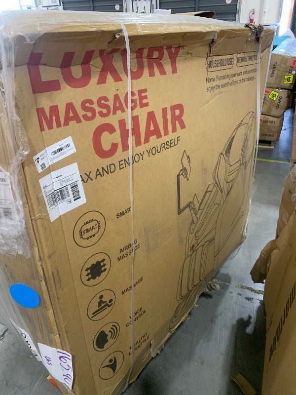 Photo 1 of This KTENTITO massage chair offers a full-body experience with zero gravity, Shiatsu massage, heating, and hands-free phone controls. Check it out on Amazon now!