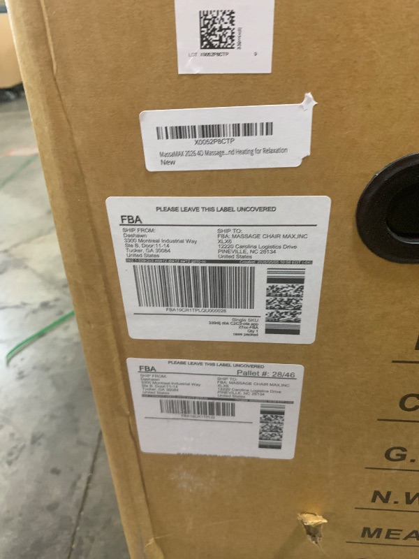 Photo 1 of MassaMAX MT339 4D Massage Chair