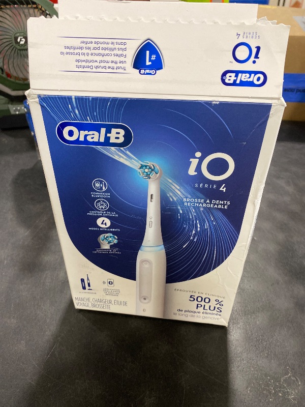 Photo 1 of Oral-B iO Series 4 Electric Toothbrush - White