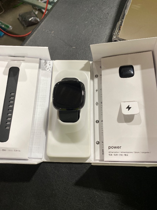 Photo 1 of Fitbit Sense Smartwatch with GPS, Bluetooth, Health Tracking
